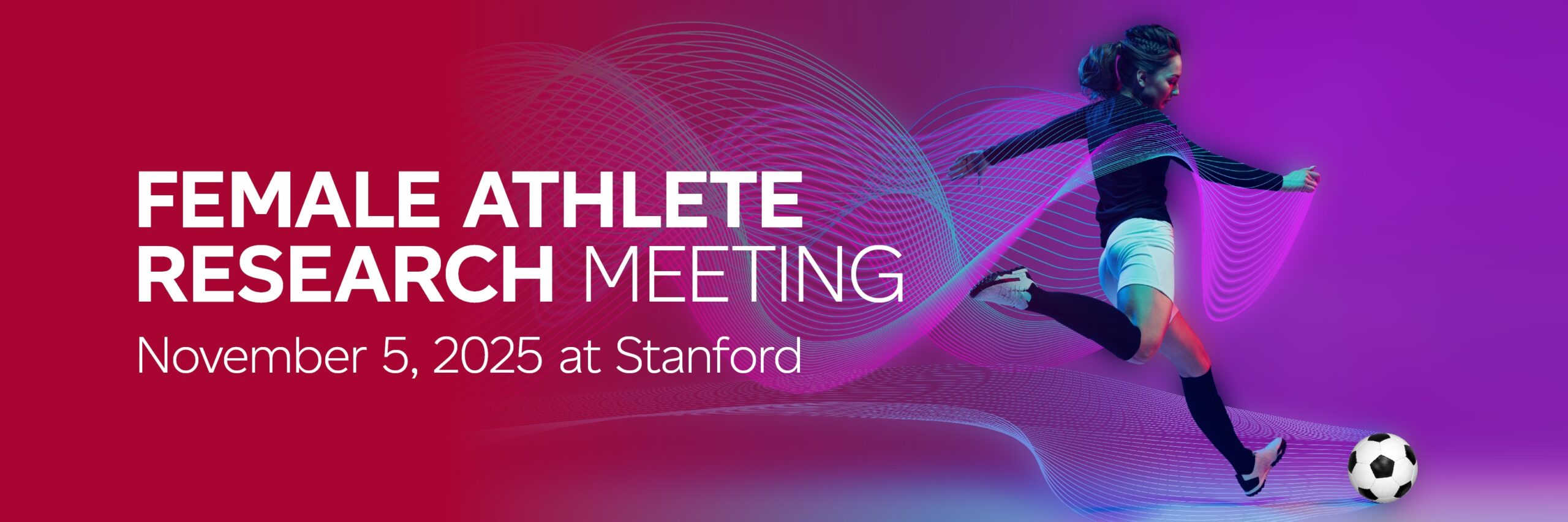 Female Athlete Research Meeting 2025 Web Banner